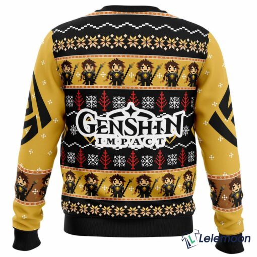 Z Genshin Impact Ugly Christmas Sweater $41.95