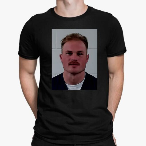 Zach Bryan Mugshot Shirt