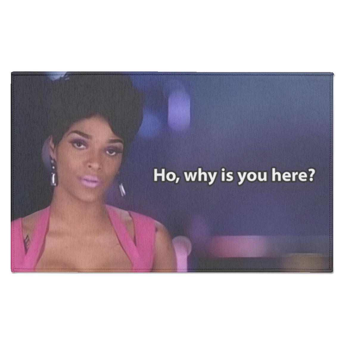 Flo Milli Ho Why Is You Here Doormat Lelemoon