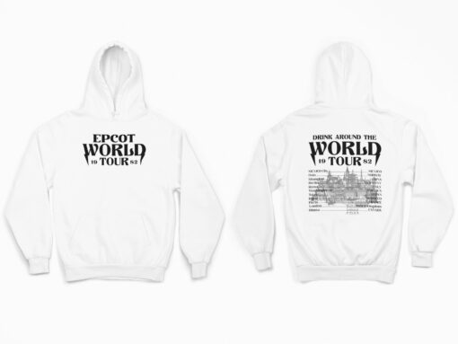 World Tour 1982 Shirt, Drink Around The World Tee $24.95