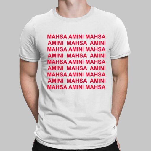 Anne Hathaway Wearing Mahsa Amini Shirt $19.95