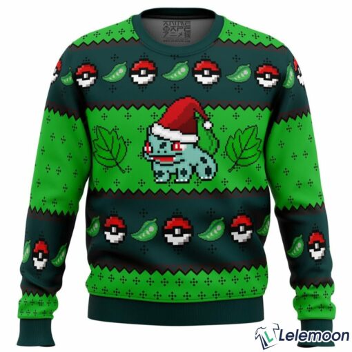 Bulbasaur Ugly Christmas Sweater $41.95