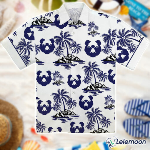 Bristol Bears Premiership Rugby Tropical Tree Custom Name Hawaiian Shirt $36.95