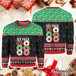 Donut Six Pack Christmas sweatshirt $41.95
