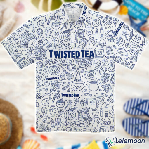 Halloween Twisted Tea Hawaiian Shirt $36.95