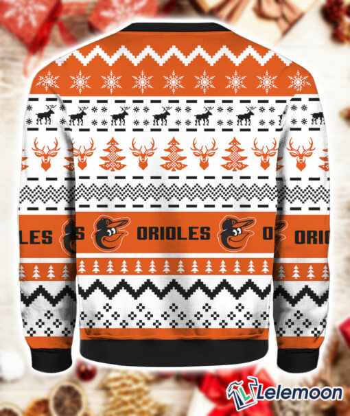 Orioles Christmas Sweatshirt $41.95
