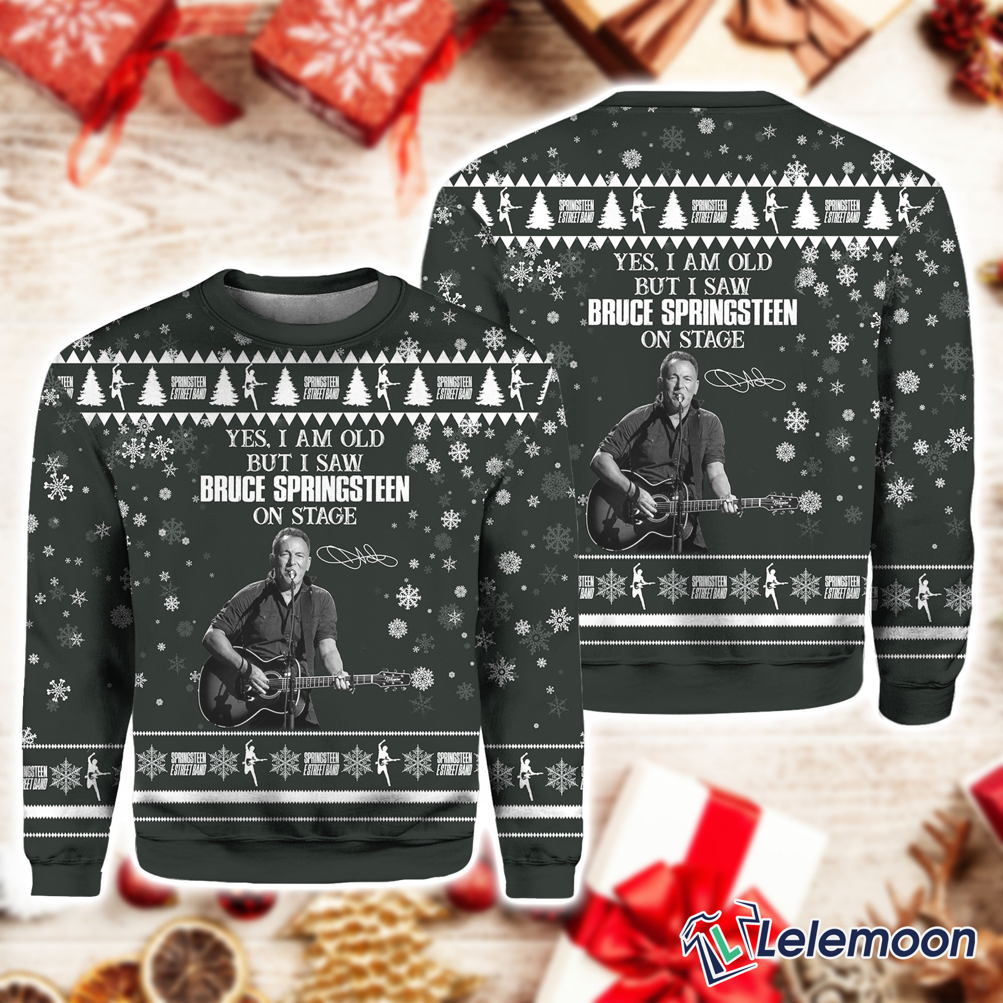 Bruce springsteen christmas jumper sale
