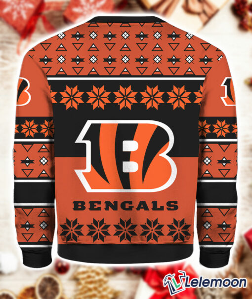Cincinnati Bengals Ugly Christmas Sweater $41.95