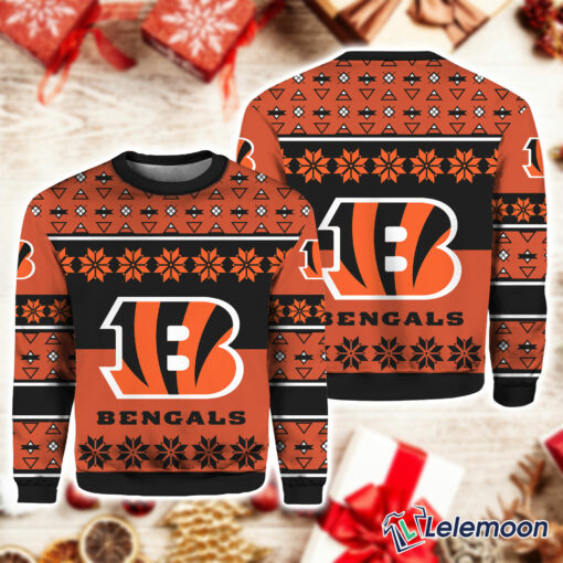 Cincinnati Bengals Ugly Christmas Sweater $41.95
