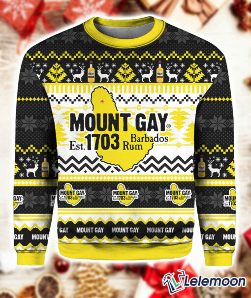 Mount Gay Rum Ugly Christmas Sweater $41.95