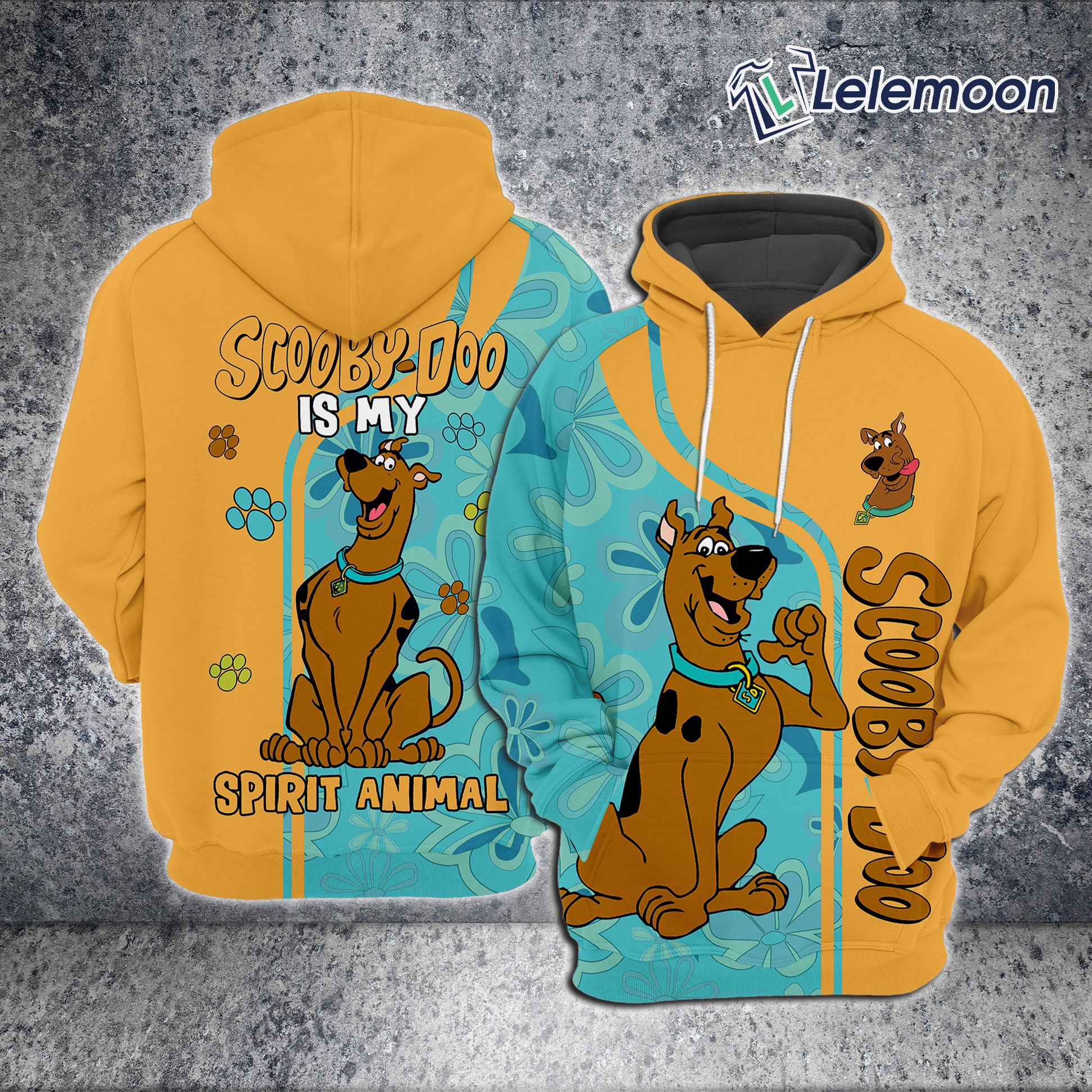 Scooby Doo Is My Spirit Animal Hoodie Lelemoon