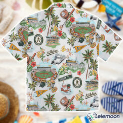 Oakland Athletics Scenic Hawaiian T-Shirt $36.95