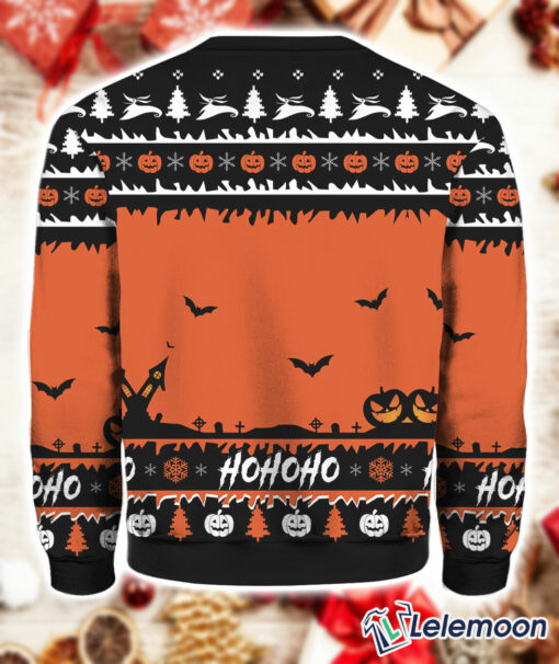 Jack and Zero Nightmare ugly Christmas sweater $41.95