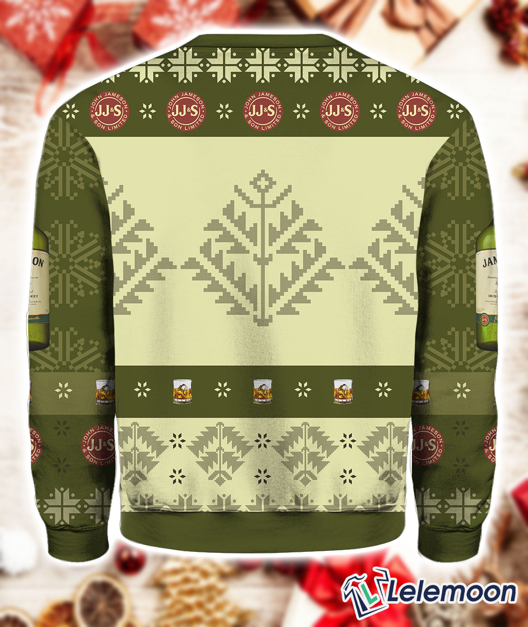Whiskey sales christmas sweater