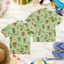 Zelda Majora And Korok Hawaiian Shirt $36.95