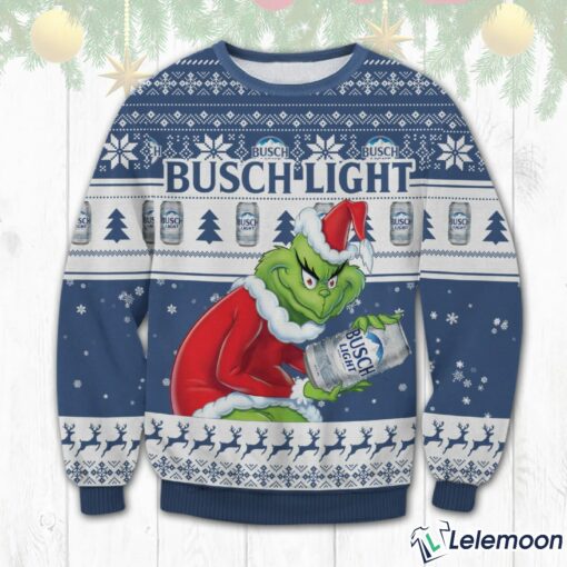 Busch Light Grnch Ugly Sweater $41.95