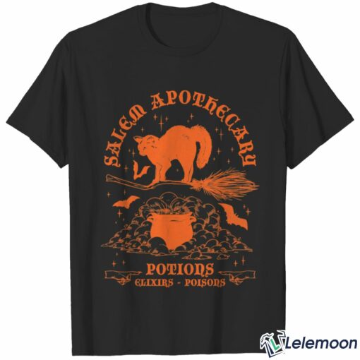 Cats Salem Apothecary Black Cat Halloween Witch 140 T-Shirts $19.95