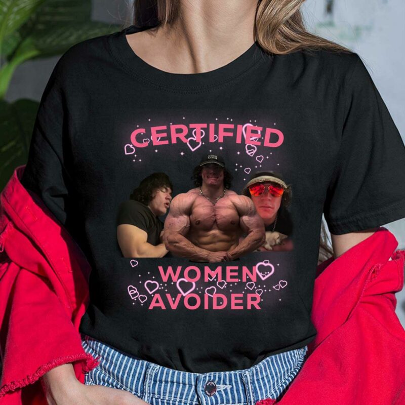 Certified Women Avoider T-Shirt Certified Women Avoider T-Shirt $19.95