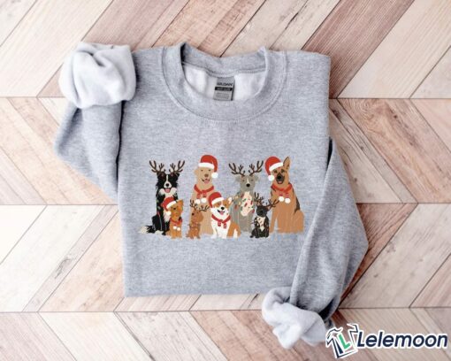 Christmas Dog Sweatshirt, Dog Owner Christmas Shirt $30.95