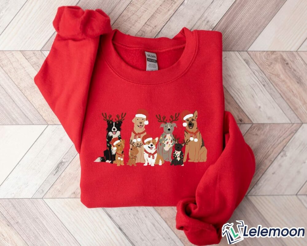 Christmas Dog Sweatshirt, Dog Owner Christmas Shirt Christmas Dog Sweatshirt, Dog Owner Christmas Shirt