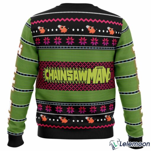 Denji Chainsaw Man Christmas Sweater $41.95