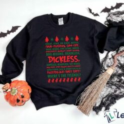 Dog Kissing Brainless Dickless Christmas Sweatshirt, Hoodie $30.95
