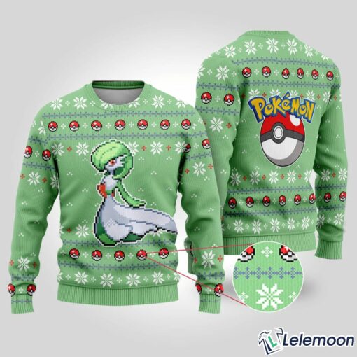 Gardevoir Ugly Christmas Sweater Gardevoir Christmas Sweatshirt $41.95