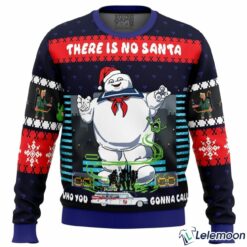 Ghostbusters There Is No Santa Christmas Sweater Ghostbusters There Is No Santa Christmas Sweater $41.95