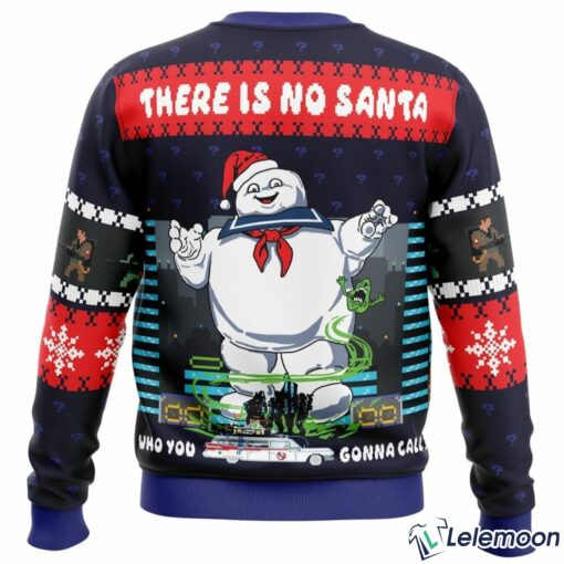 Ghostbusters There Is No Santa Christmas Sweater $41.95