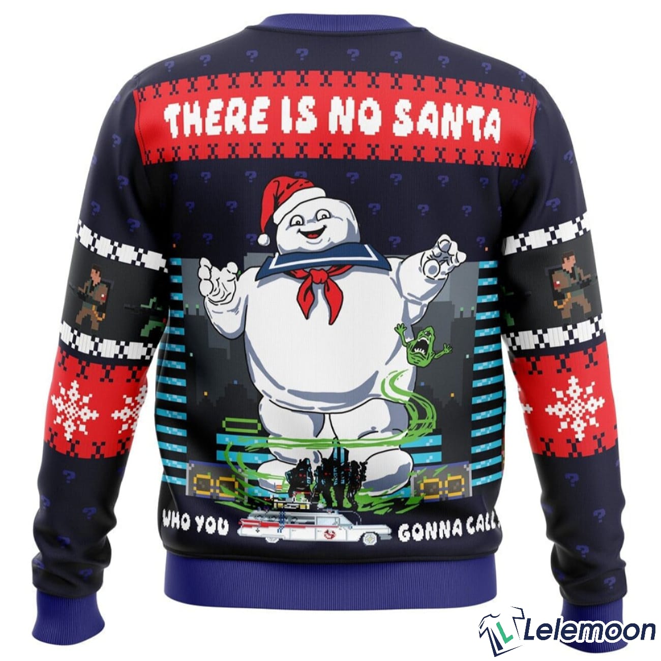 Ghostbusters There Is No Santa Christmas Sweater Ghostbusters There Is No Santa Christmas Sweater $41.95