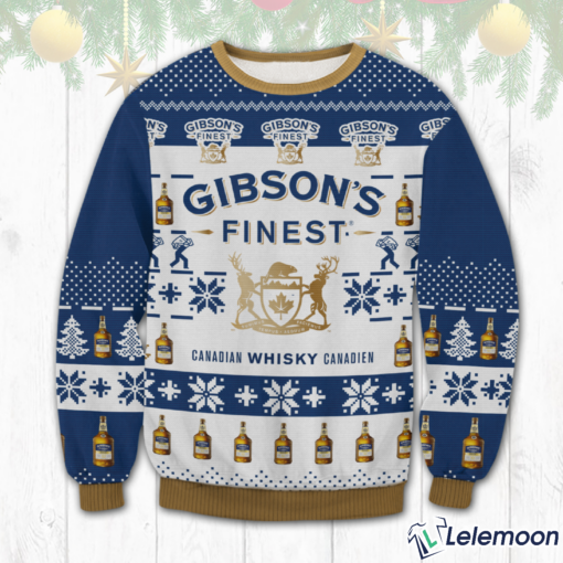 Gibson’s Finest Ugly Sweater $41.95
