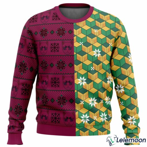 Giyu Tomioka Ugly Christmas Sweater $41.95