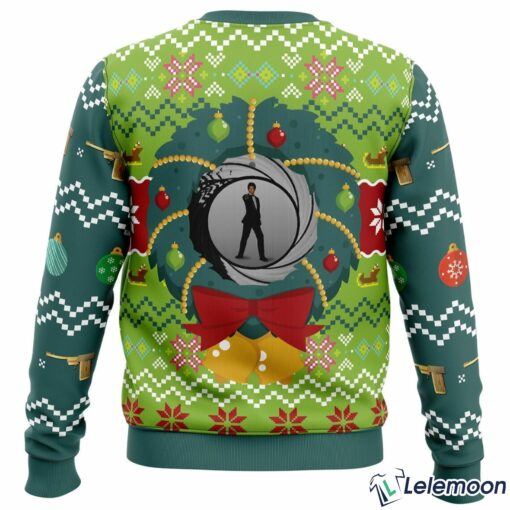 Golden Eye v2 Christmas Sweater $41.95