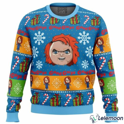 Good Guys Chucky Ugly Christmas Sweater $41.95
