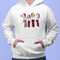 Goose Christmas Geese Crew Neck Sweatshirt $30.95