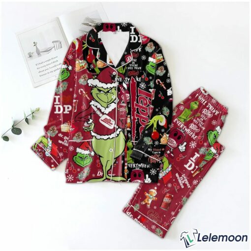 Grnch Dr Pepper Pajamas Set $48.95