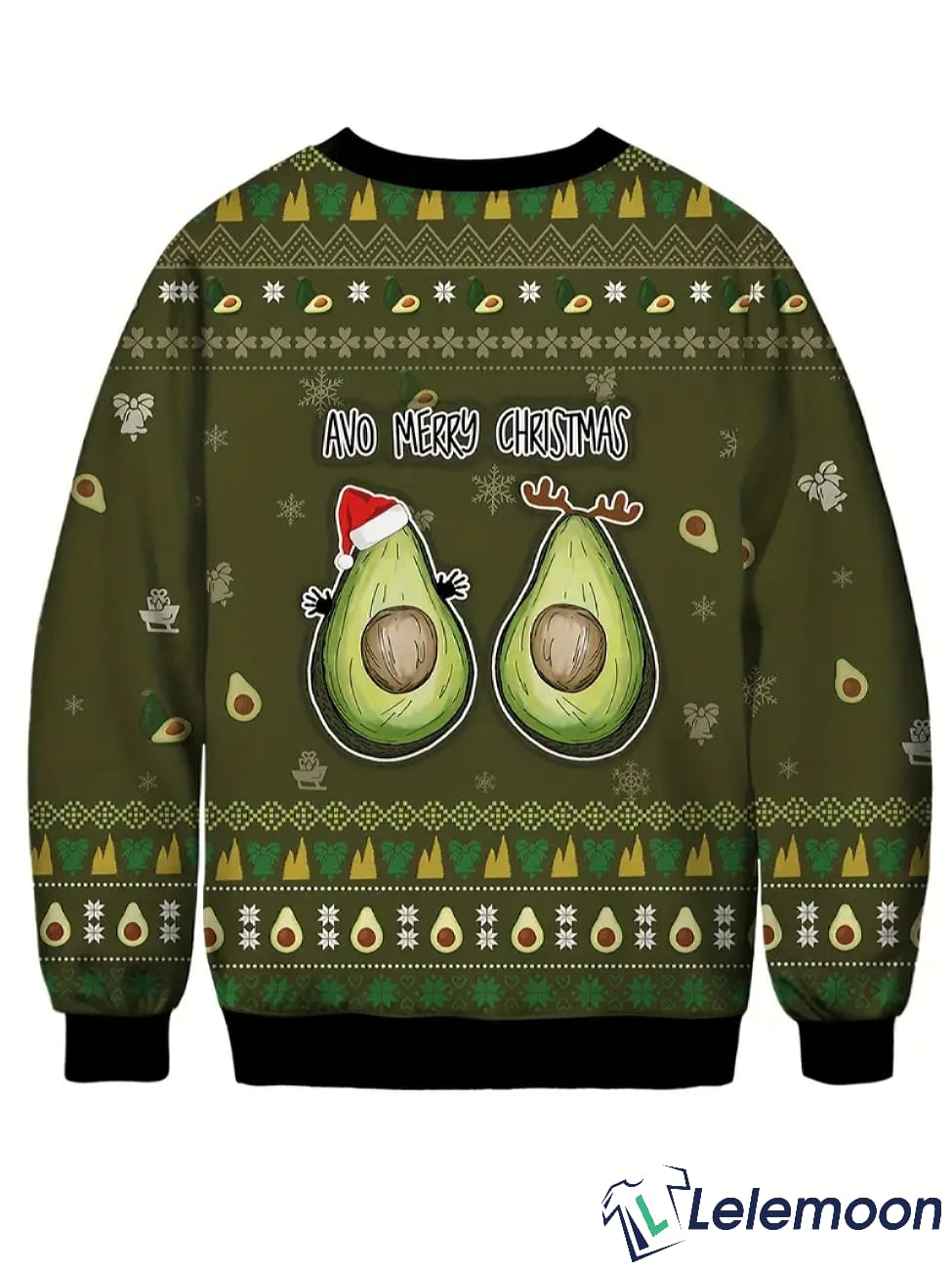 Avocado christmas sweater hotsell