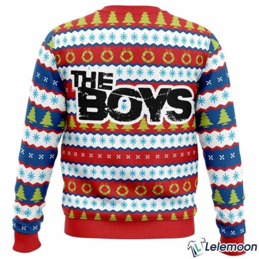 Homelander It's Christmas I Can Do Whatever The Fck I Want Christmas Sweater $41.95
