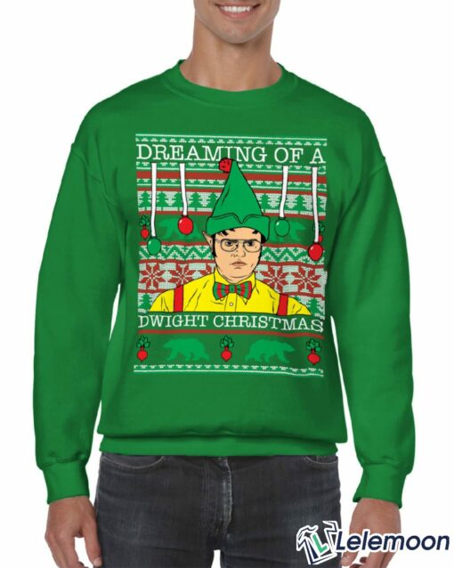 I'm Dreaming Of A Dwight Christmas Sweater Dwight Schrute $30.95