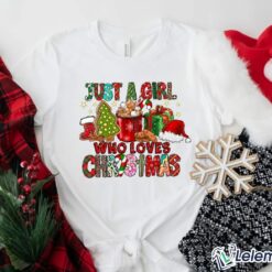 Just A Girl Who Loves Christmas Sweatshirt $30.95