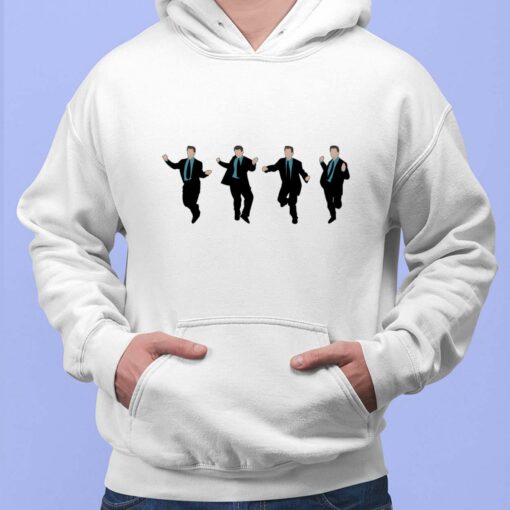 Matthew Perry Dancing Casual Print Short Sleeve Shirt $19.95