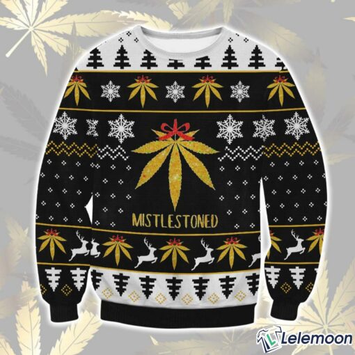 Mistlestoned Ugly Christmas Sweater $41.95
