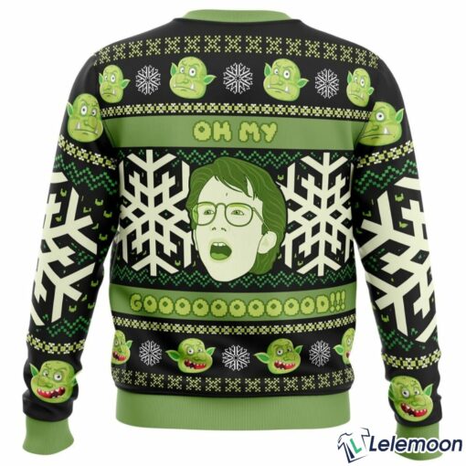 Oh My God Troll 2 Christmas Ugly Sweater $41.95