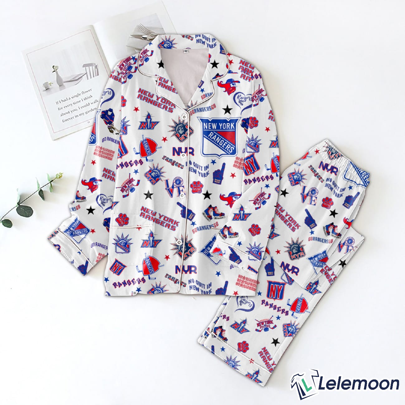Rangers Pajamas Set Lelemoon