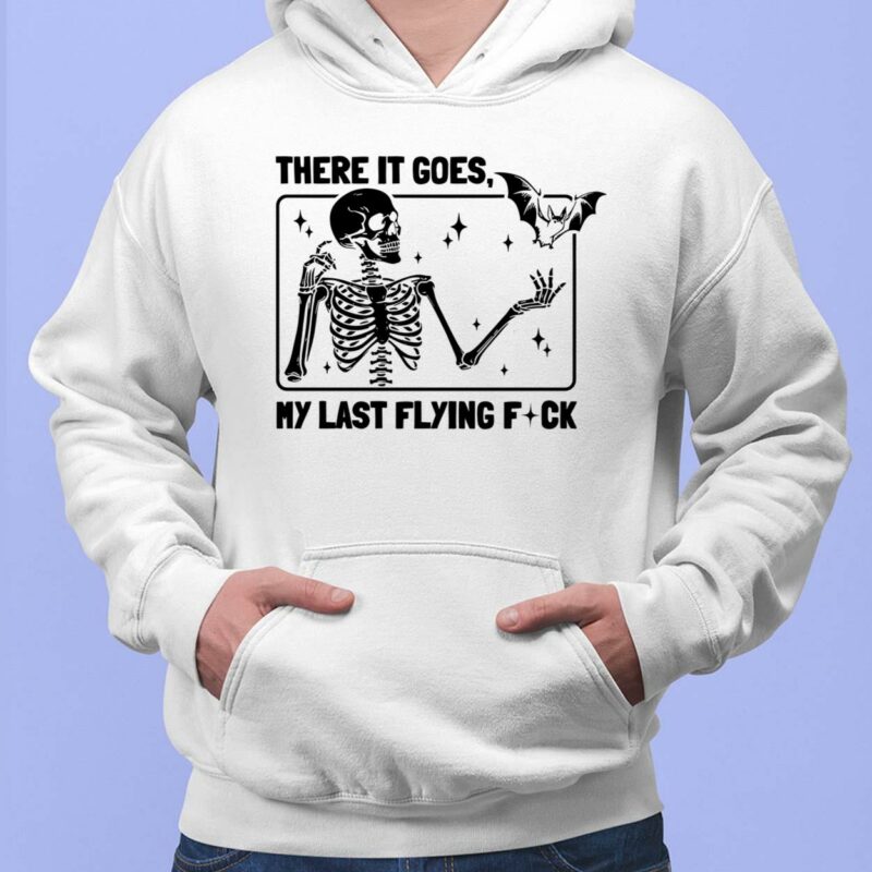 Skeleton There It Goes My Last Flying F*ck Casual Shirt Skeleton There It Goes My Last Flying F*ck Casual Shirt $19.95