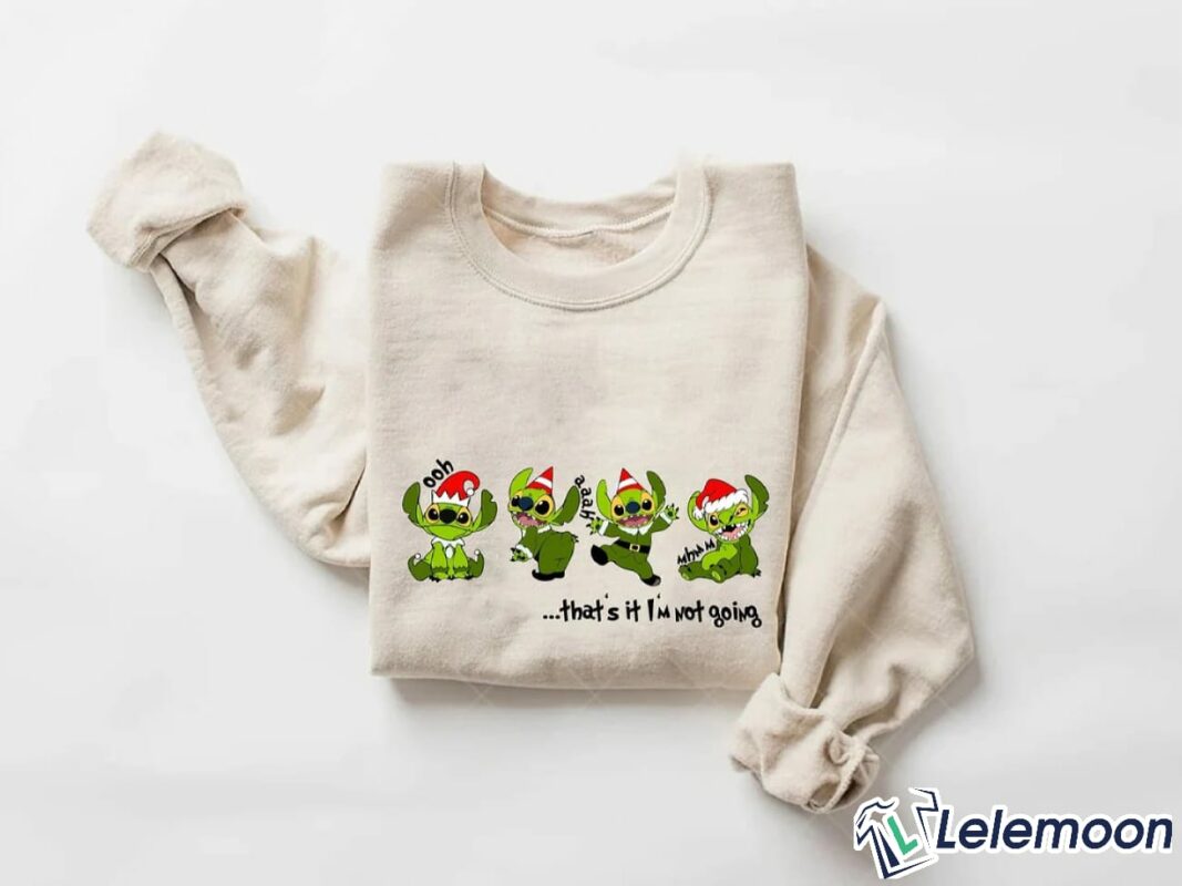 That's it im 2025 not going grinch sweater
