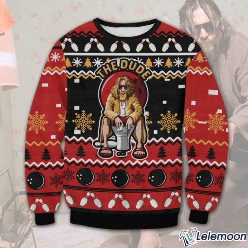 The Big Lebowski Dude Ugly Sweater $41.95