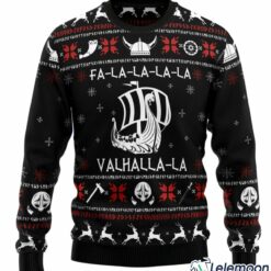 Valhalla Viking Ugly Christmas Sweater $41.95