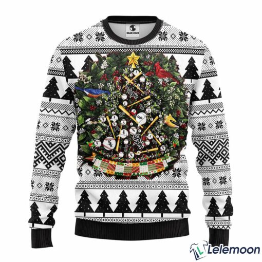 White Sox Christmas Tree Ball Ugly Sweater $41.95