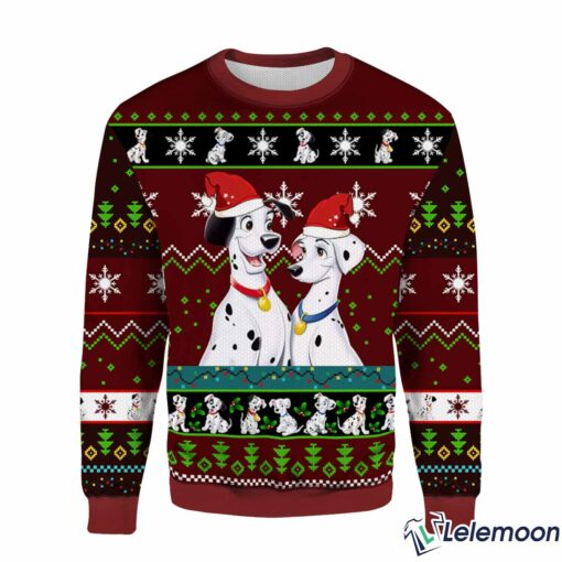 101 Dalmatians ugly Christmas sweater $41.95